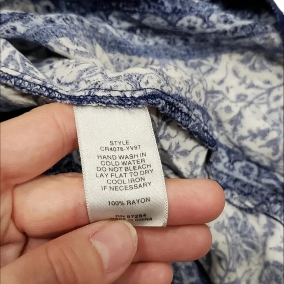 One Clothing Aztec Print Halter High Low Dress L - Picture 4 of 5